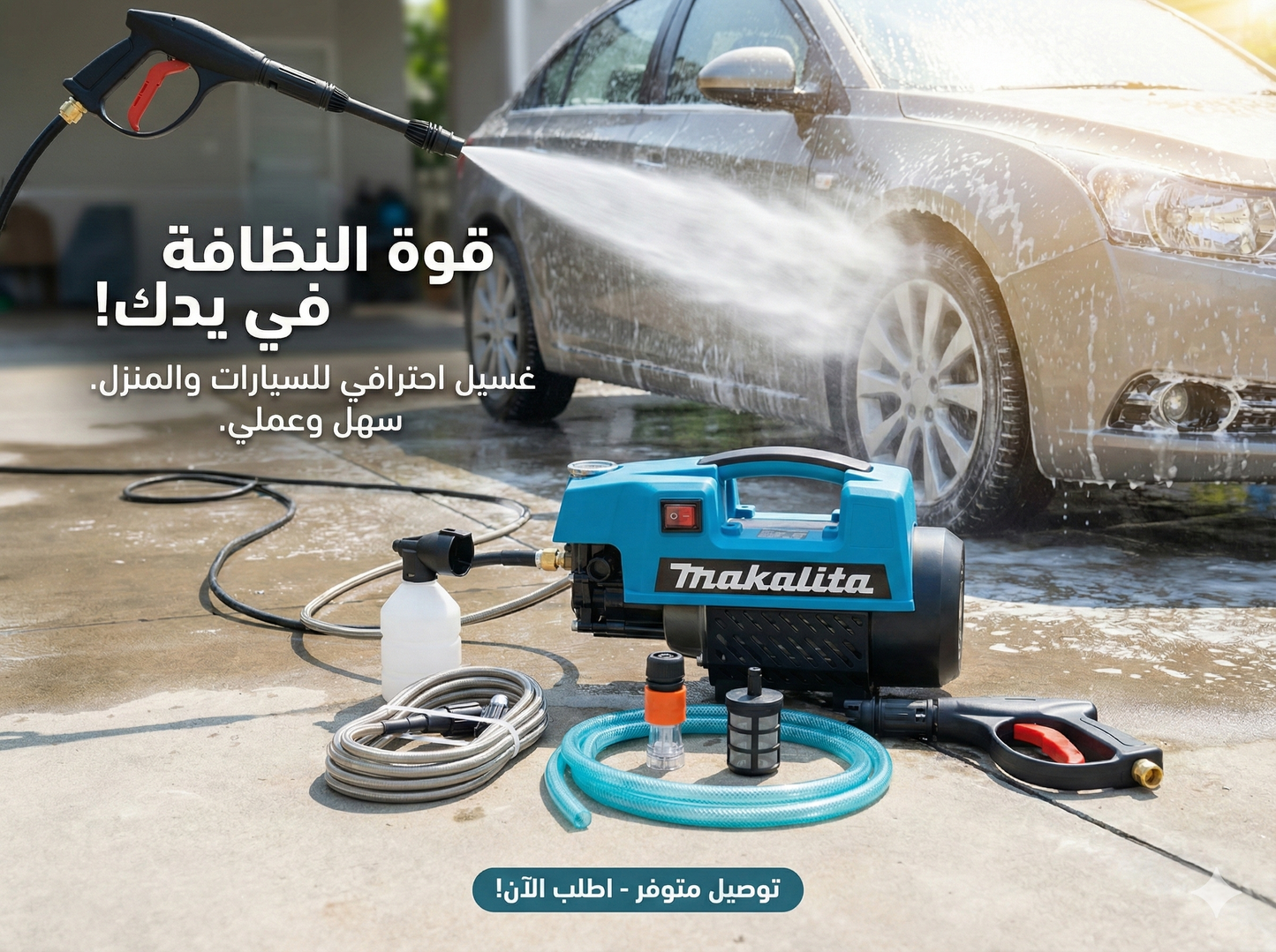 مضخة الغسيل العملاقة Makalita