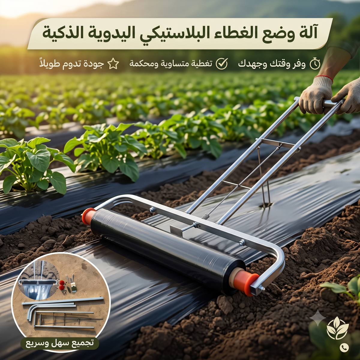 الة تغليف المحاصل الزراعية