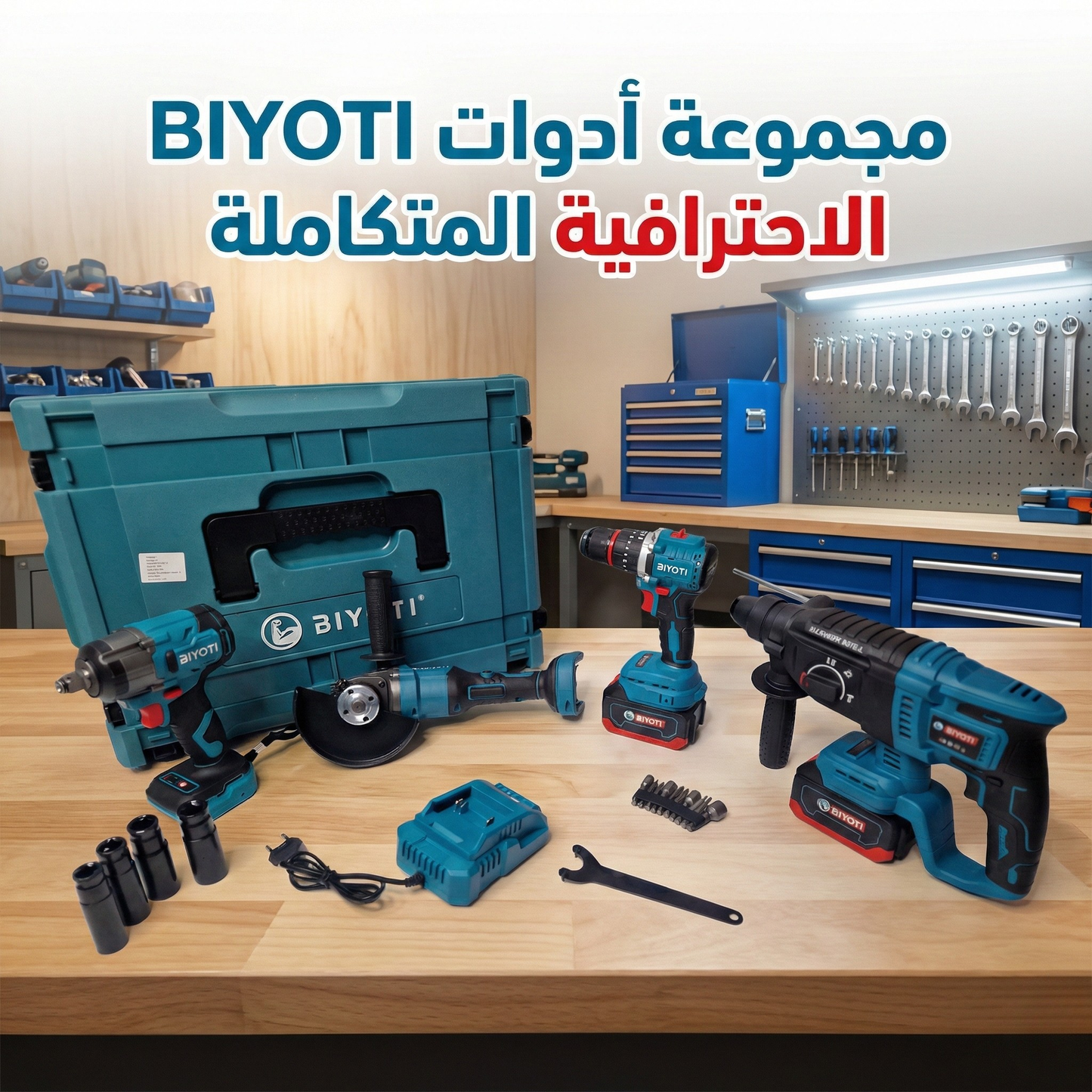 مجموعة أدوات بيوتي الإحترافية المتكاملة