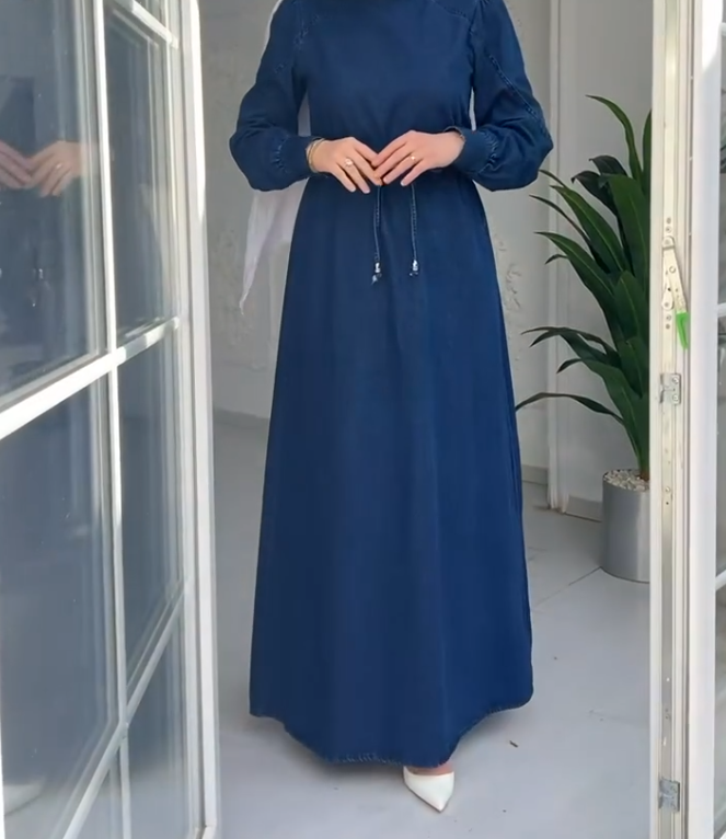حجاب الجينز الأنيق