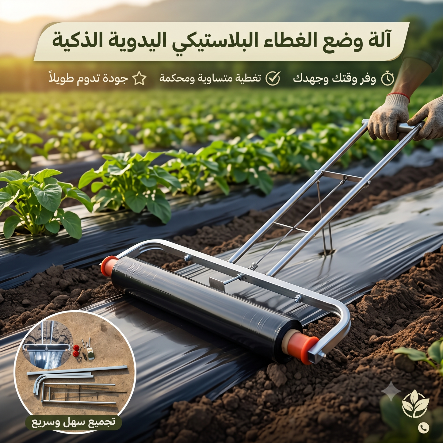 الة تغليف المحاصل الزراعية