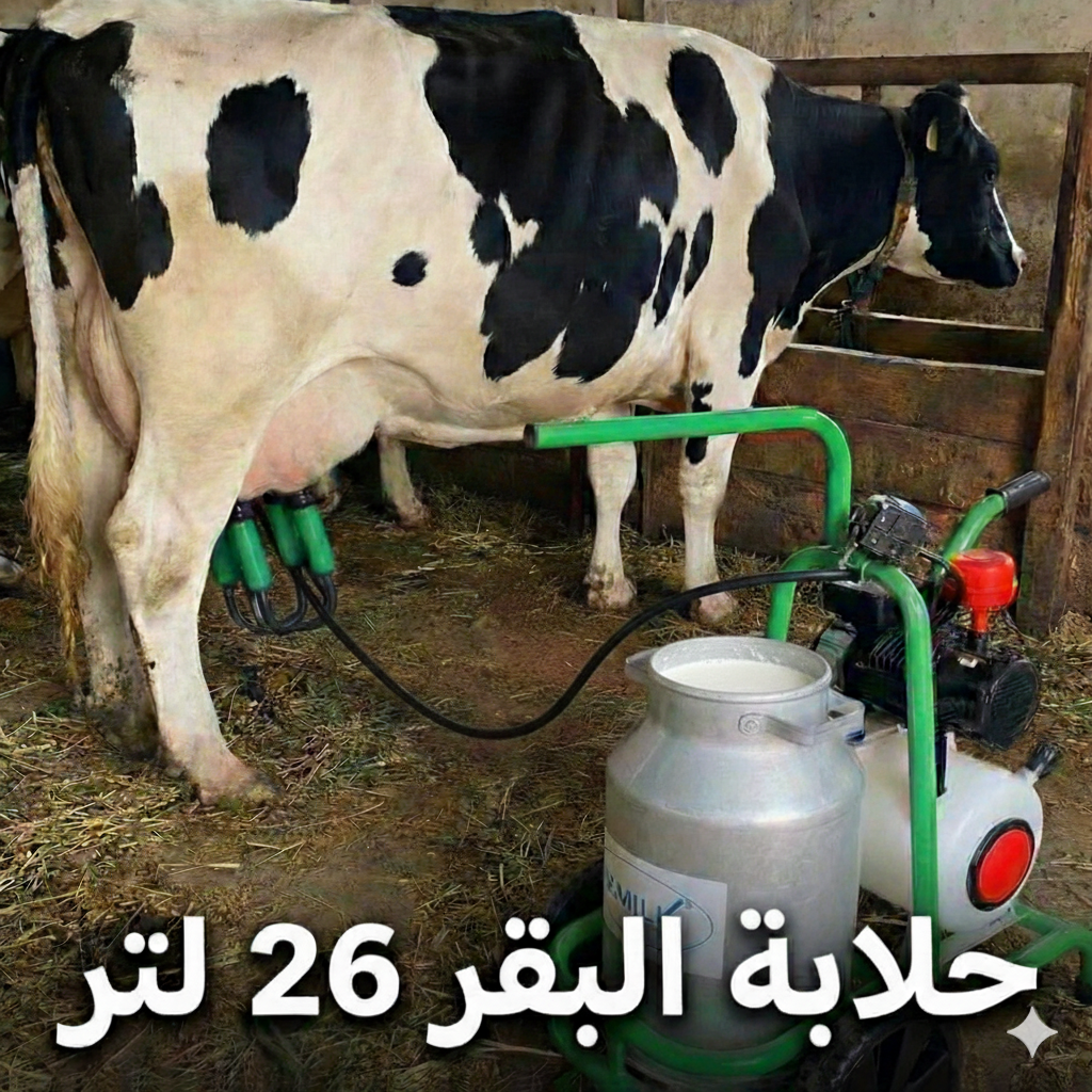 حلابة الأبقار التركية الأصلية - سعة 26 لتر